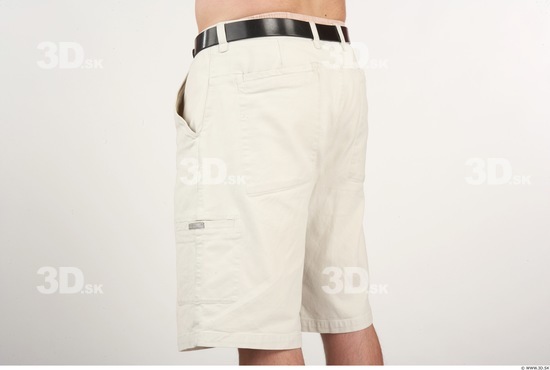 Thigh Man White Casual Athletic