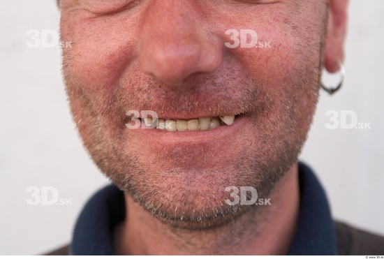 Teeth Man White Casual Average