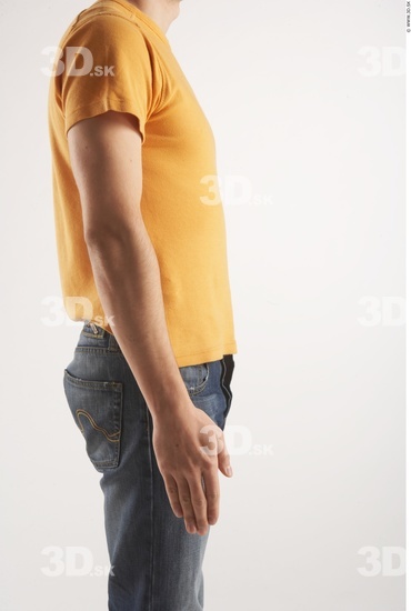 Forearm Man Animation references White Casual Slim