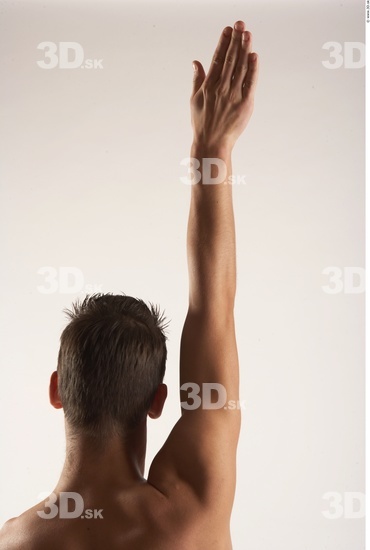 Whole Body Phonemes Man Other White Nude Slim Male Studio Poses