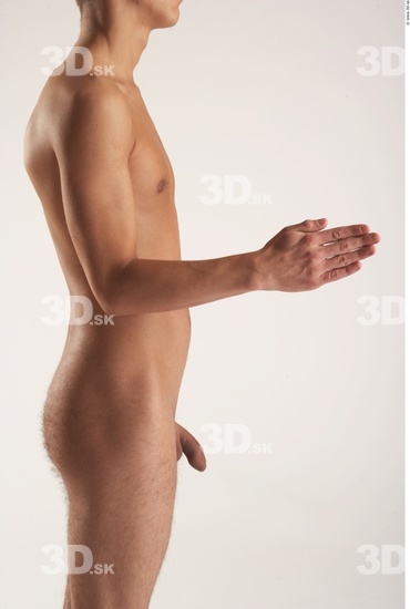 Whole Body Phonemes Man Other White Nude Slim Male Studio Poses