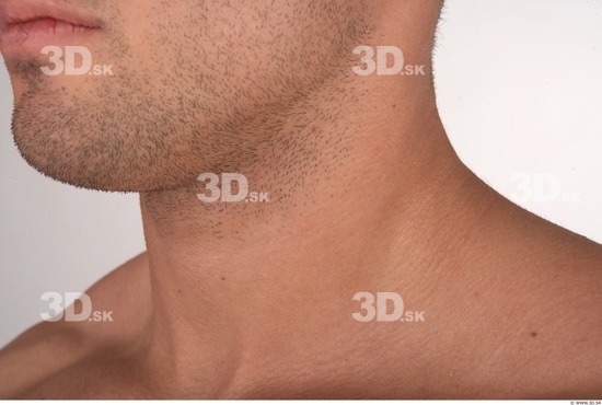 Neck Man White Nude Muscular