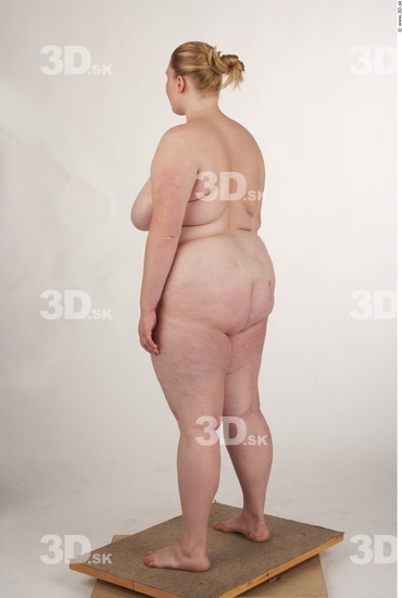 Whole Body Woman White Nude Overweight