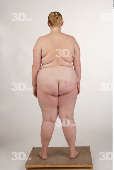 Whole Body Woman White Nude Overweight