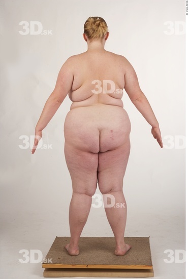 Whole Body Woman White Nude Overweight