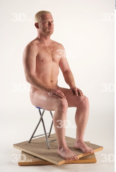 Whole Body Man Artistic poses White Nude Slim