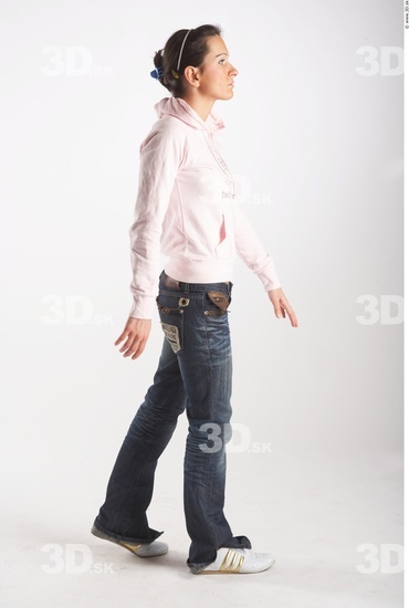 Whole Body Woman Animation references White Casual Slim