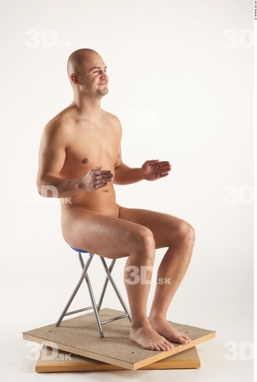 Whole Body Man Artistic poses White Nude Average