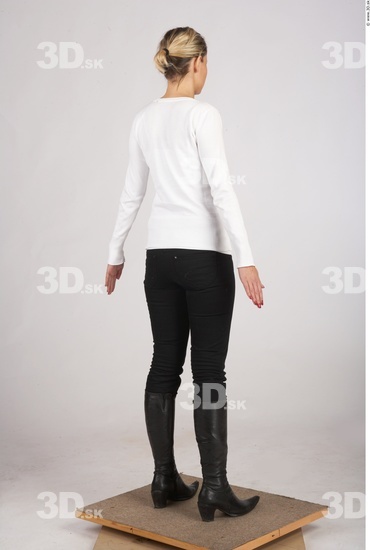 Whole Body Woman White Casual Slim