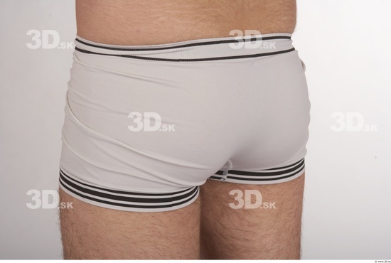 Bottom Man White Underwear Slim