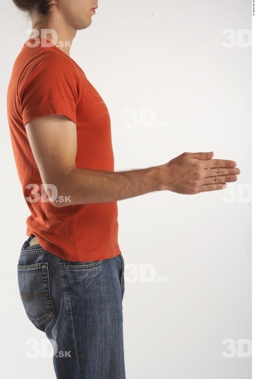 Forearm Man Animation references White Casual Slim