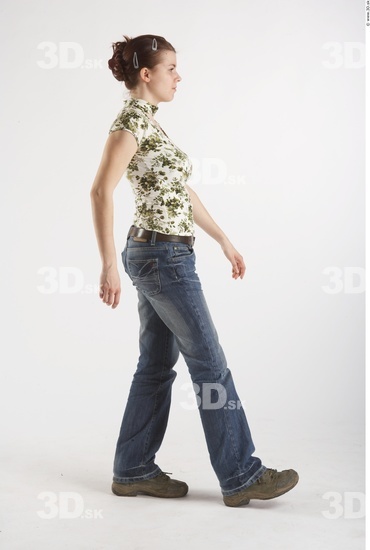 Whole Body Woman Animation references White Casual Slim