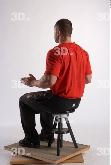 Whole Body Man Artistic poses White Casual Muscular