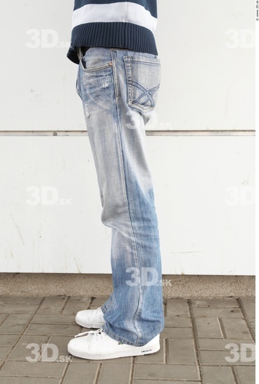 Leg Man White Casual Slim