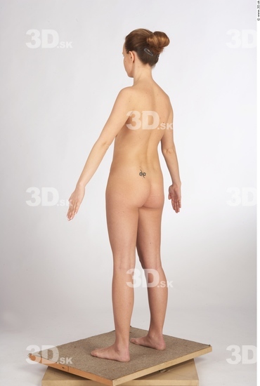 Whole Body Woman White Nude Slim