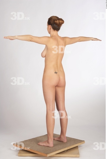 Whole Body Woman White Nude Slim