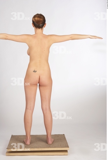 Whole Body Woman White Nude Slim