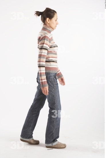 Whole Body Woman Animation references White Casual Slim