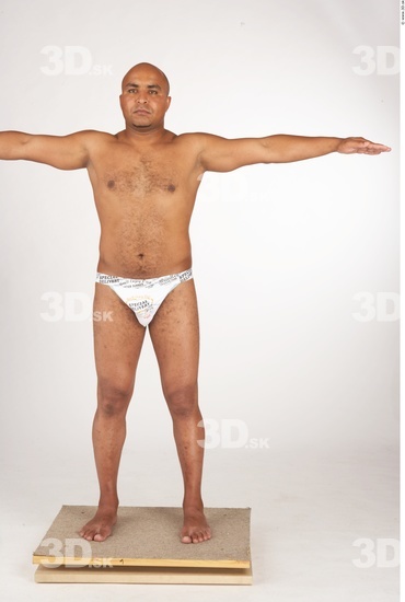 Whole Body Man Underwear Shoes Average Studio photo references