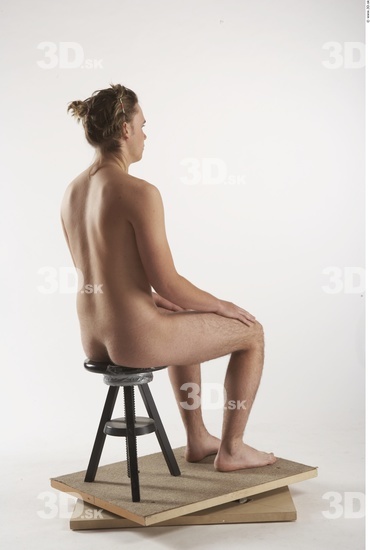 Whole Body Man Artistic poses White Nude Slim