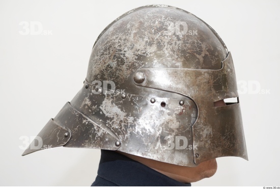 Head Man White Helmet Costume photo references