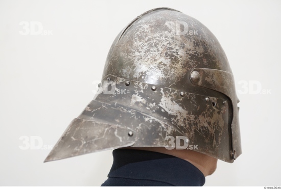 Head Man White Helmet Costume photo references