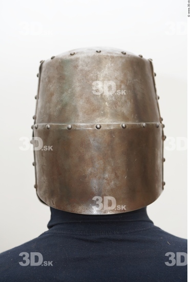 Head Man White Helmet Costume photo references