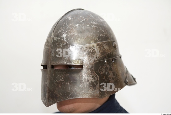 Head Man White Helmet Costume photo references