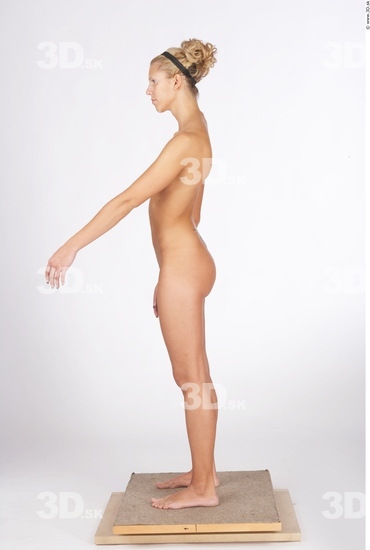 Whole Body Woman White Nude Slim