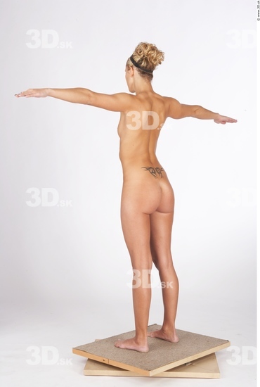 Whole Body Woman White Nude Slim