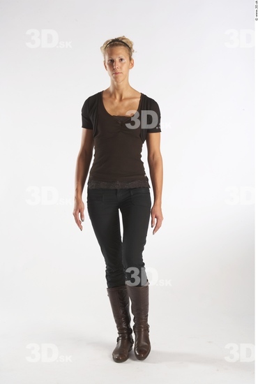 Whole Body Woman Animation references White Casual Slim