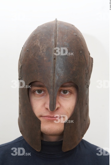 Head White Helmet Costume photo references