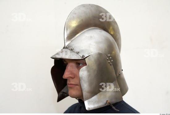 Head White Helmet Costume photo references