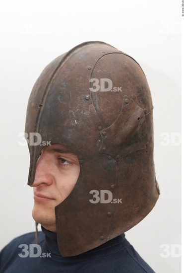 Head White Helmet Costume photo references