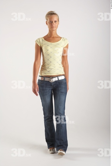 Whole Body Woman Animation references White Casual Slim