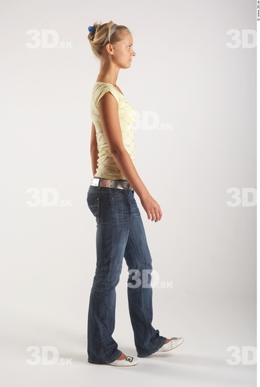 Whole Body Woman Animation references White Casual Slim