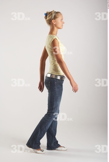 Whole Body Woman Animation references White Casual Slim