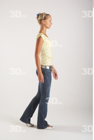 Whole Body Woman Animation references White Casual Slim