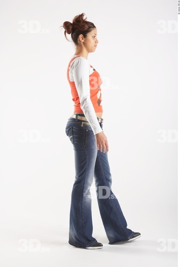 Whole Body Woman Animation references White Casual Slim