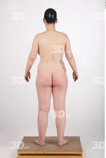 Whole Body Woman Nude Average Studio photo references