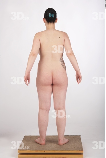 Whole Body Woman Nude Average Studio photo references