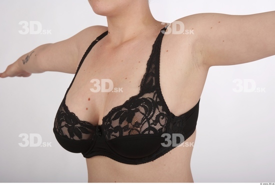 Chest Whole Body Woman Underwear Average Studio photo references