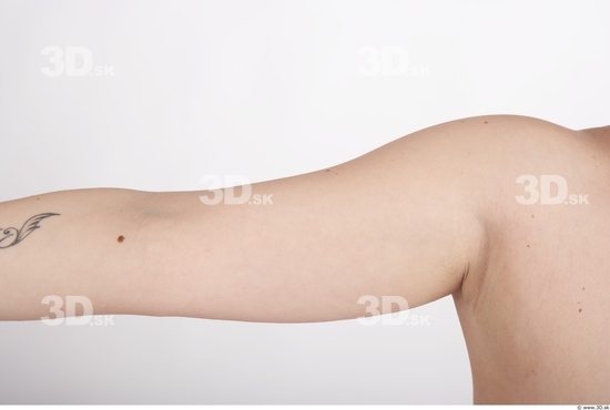 Arm Whole Body Woman Nude Average Studio photo references