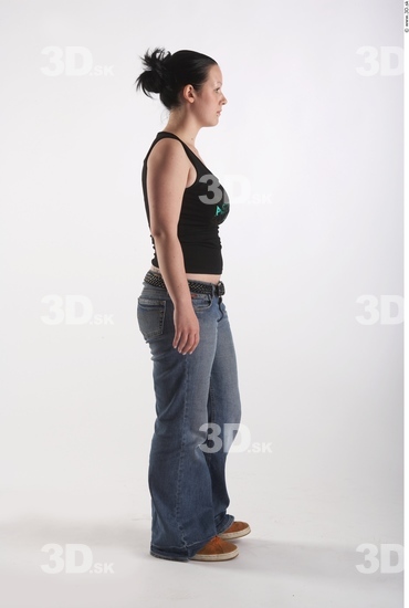 Whole Body Woman Animation references White Casual Average