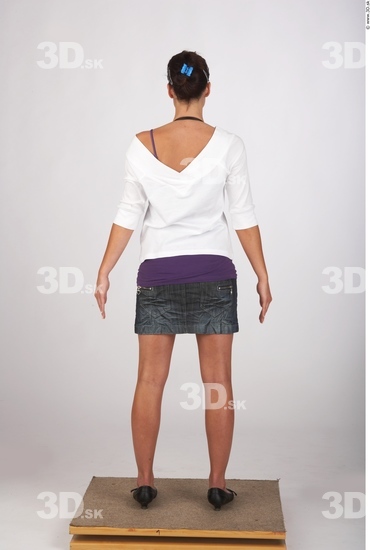 Whole Body Woman Casual Athletic Studio photo references