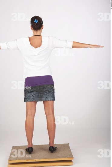 Whole Body Woman T poses Casual Athletic Studio photo references