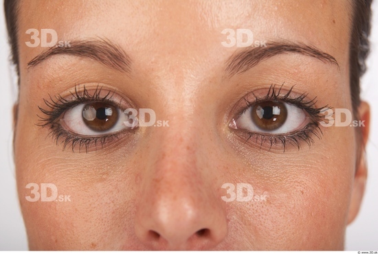 Eye Whole Body Woman Athletic Studio photo references