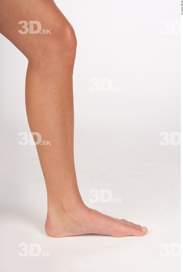 Calf Whole Body Woman Athletic Studio photo references