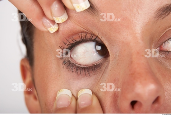 Eye Whole Body Woman Athletic Studio photo references