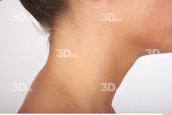 Neck Whole Body Woman Athletic Studio photo references